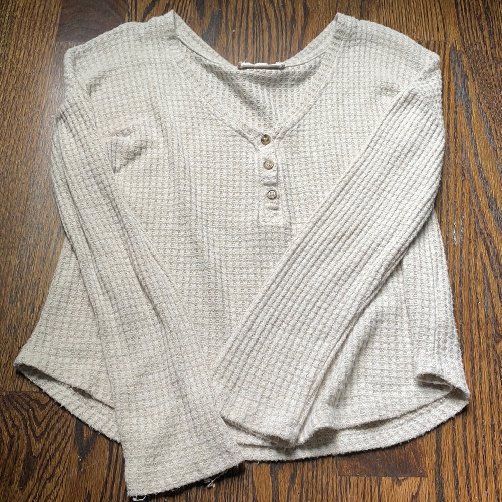 Sweater! So soft and super cute